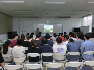 福岡の日本語学校での大学説明会の開催